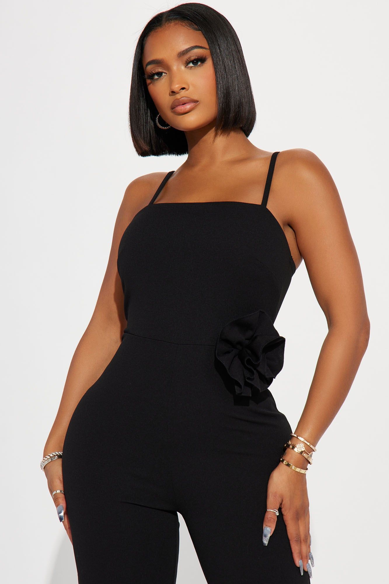 Let's Part Ways Jumpsuit - Black sold by Fashion Nova product image thumbnail 2