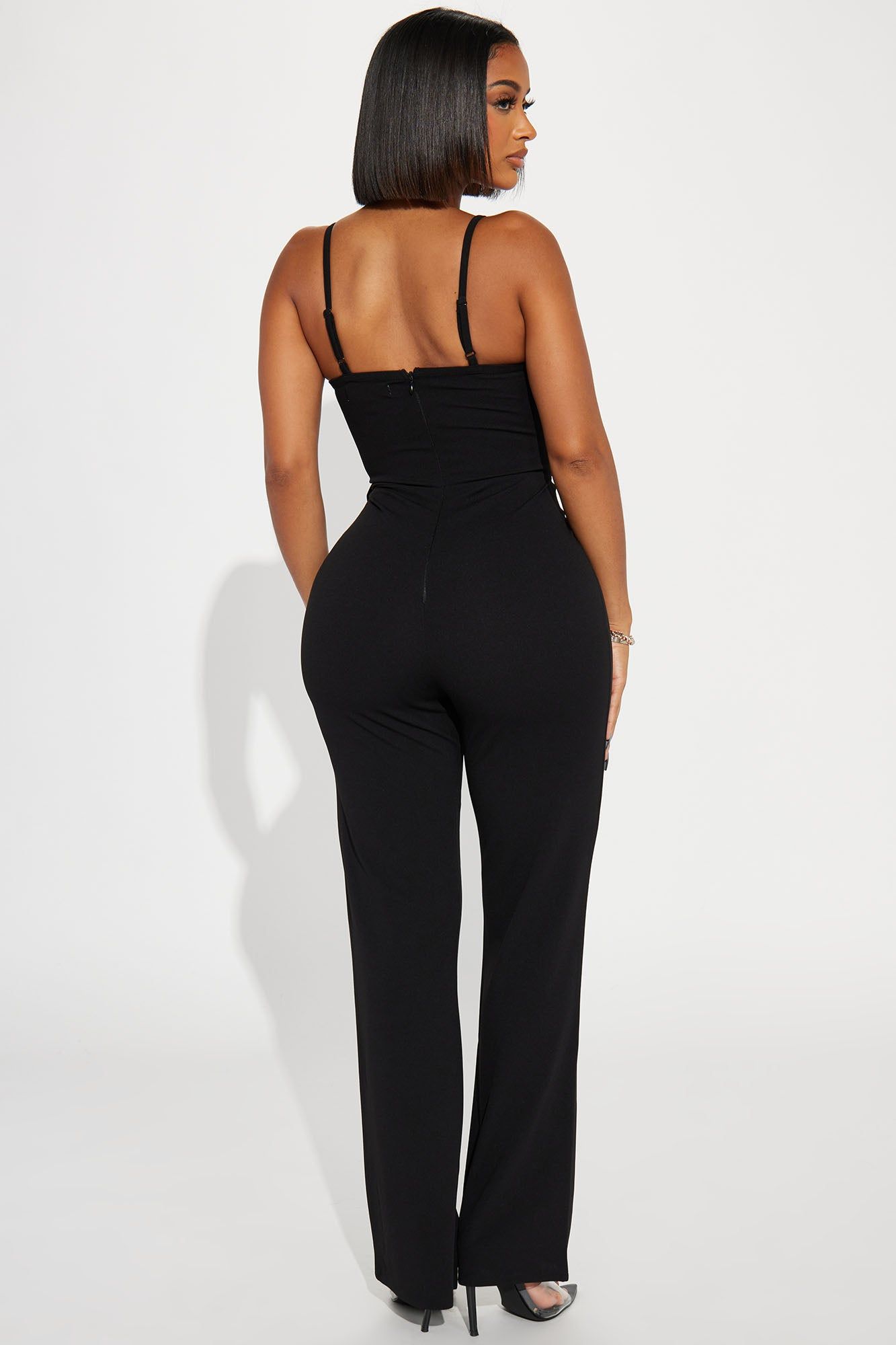 Let's Part Ways Jumpsuit - Black sold by Fashion Nova product image thumbnail 4