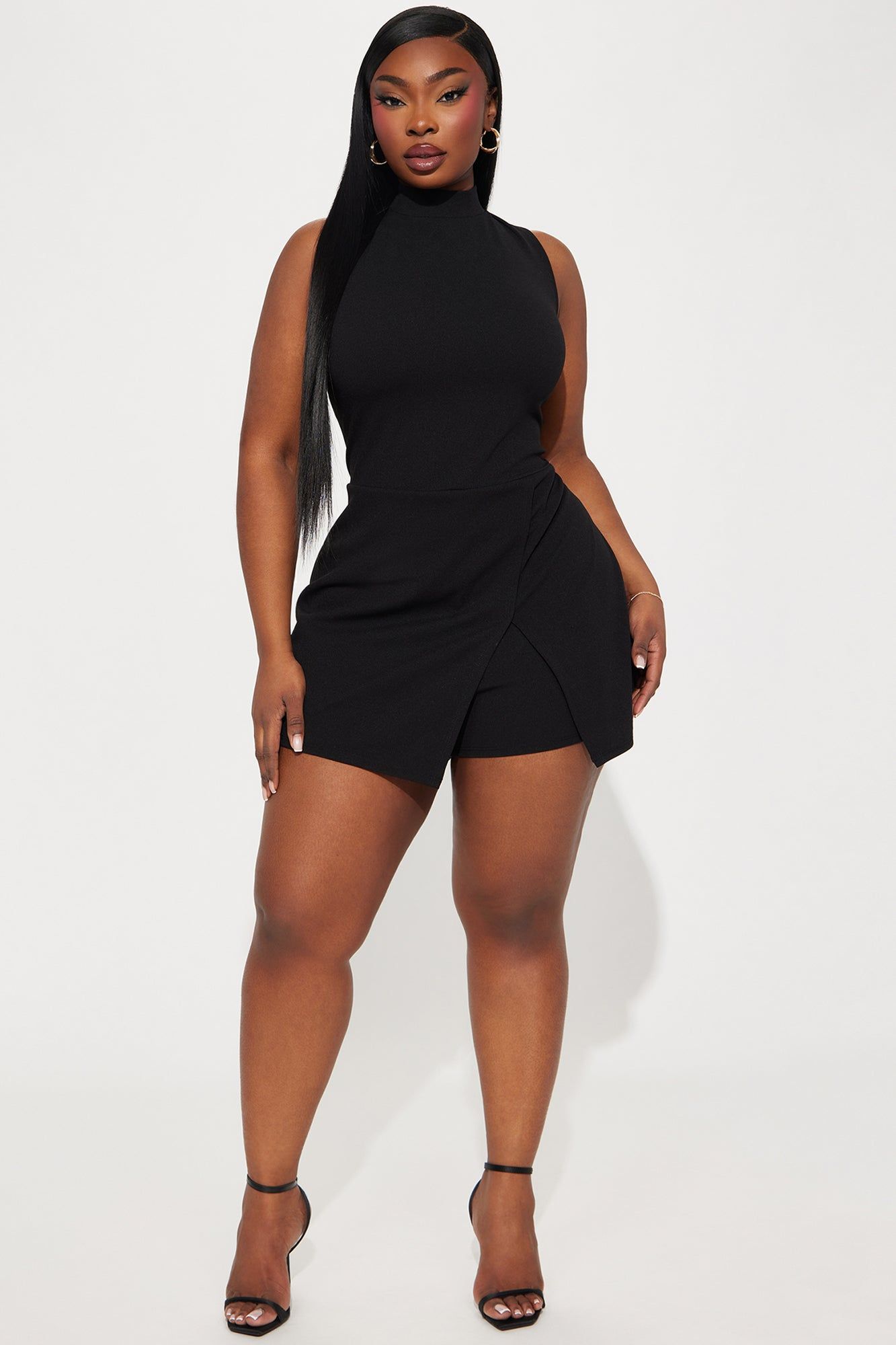 What A Feeling Romper - Black sold by Fashion Nova product image thumbnail 4