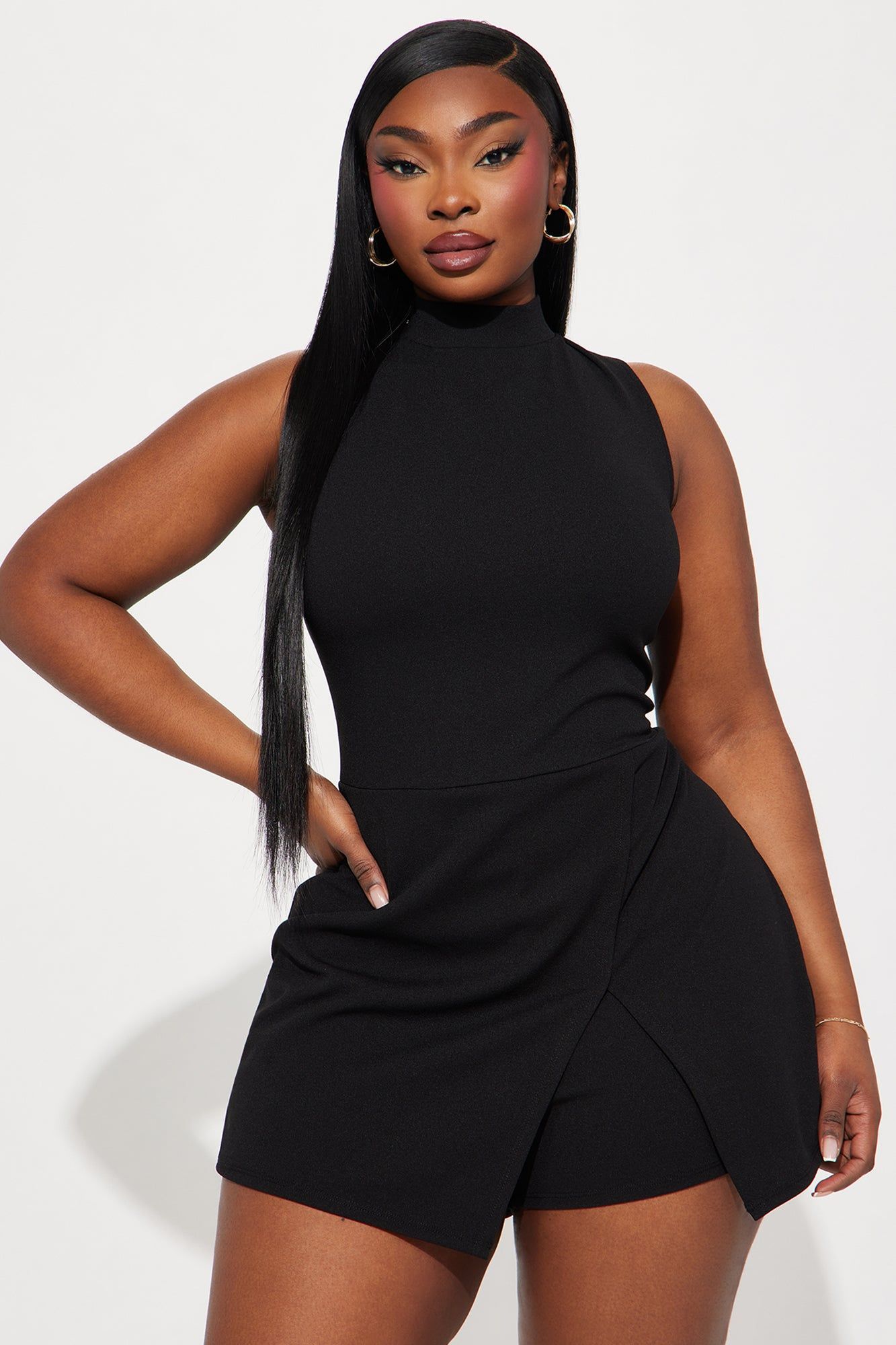 What A Feeling Romper - Black sold by Fashion Nova product image thumbnail 5