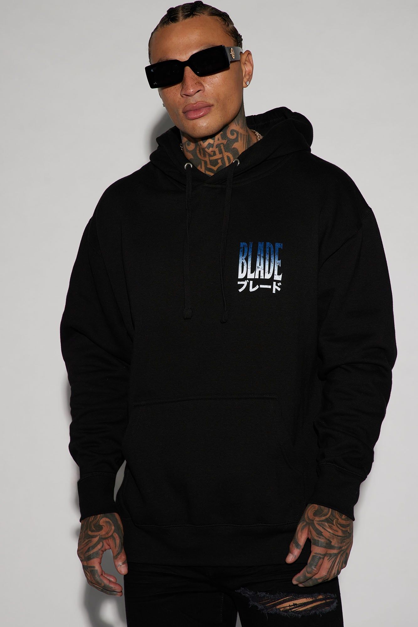 Blade Hoodie - Black sold by Fashion Nova