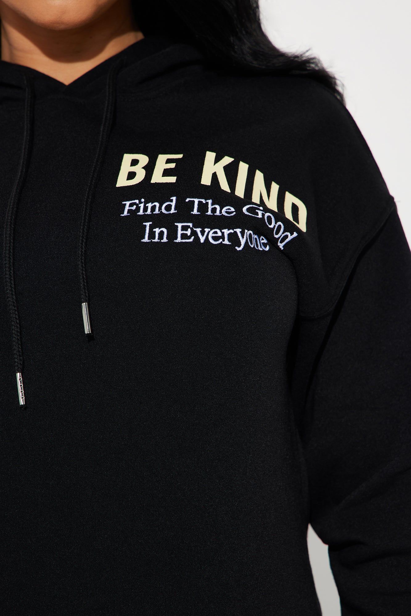 Be Kind Jogger Set - Black sold by Fashion Nova product image thumbnail 3