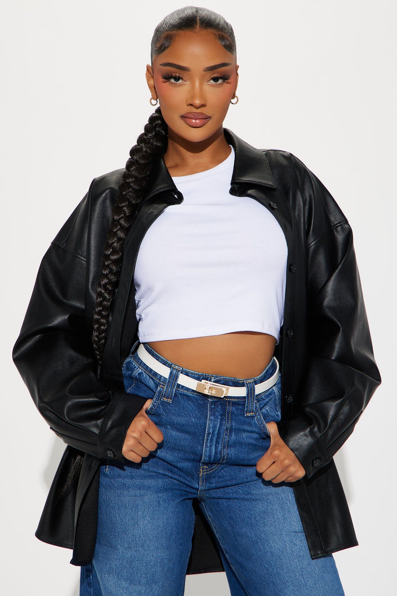 Be Effortless Belt - White sold by Fashion Nova product image thumbnail 3