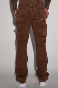 Indestructible Flared Carpenter Pants - Chocolate sold by Fashion Nova