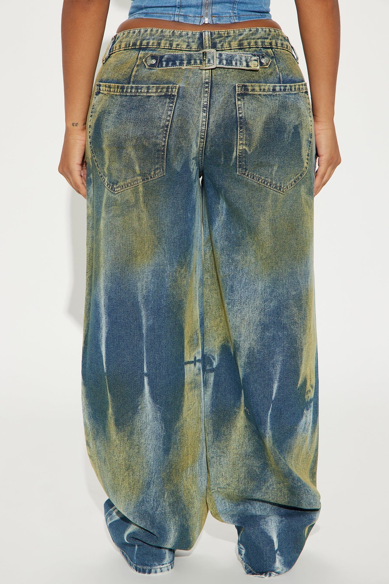 Morning Light Baggy Jeans - Medium Wash sold by Fashion Nova product image thumbnail 3