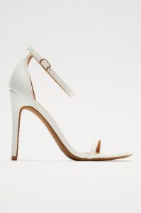 Linked Up Heels - White sold by Fashion Nova