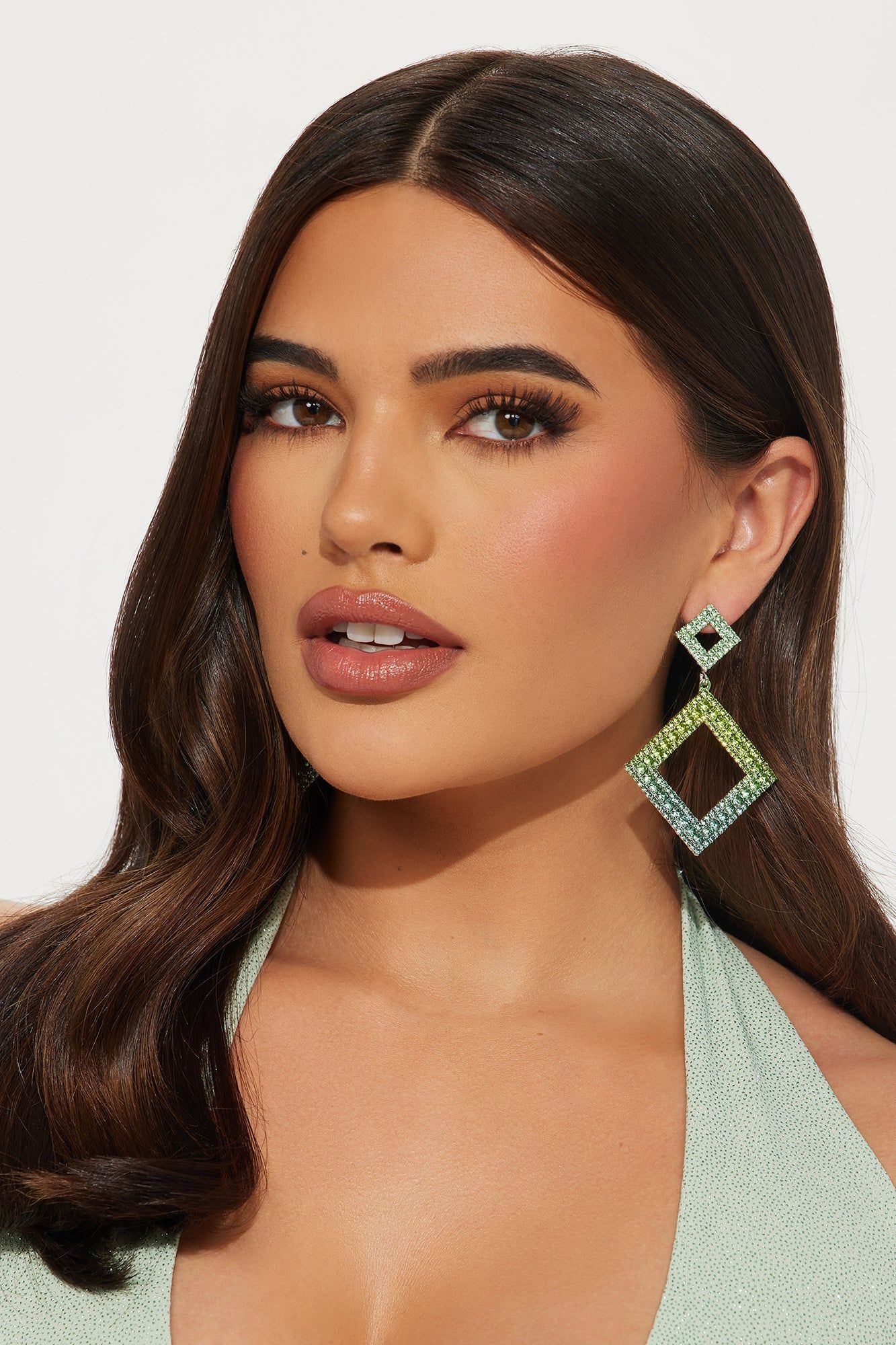 Luckiest Girl Earrings - Blue/combo sold by Fashion Nova product image thumbnail 2