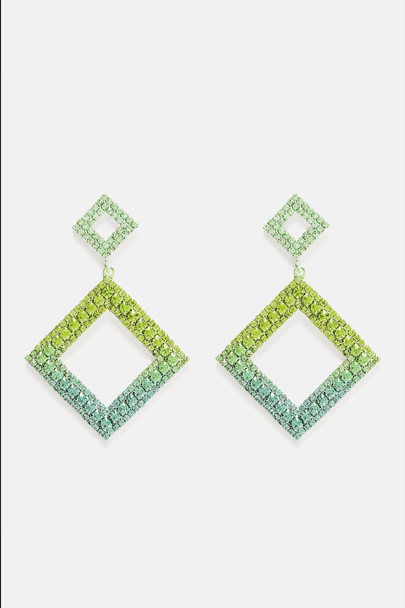 Luckiest Girl Earrings - Blue/combo sold by Fashion Nova product image thumbnail 3