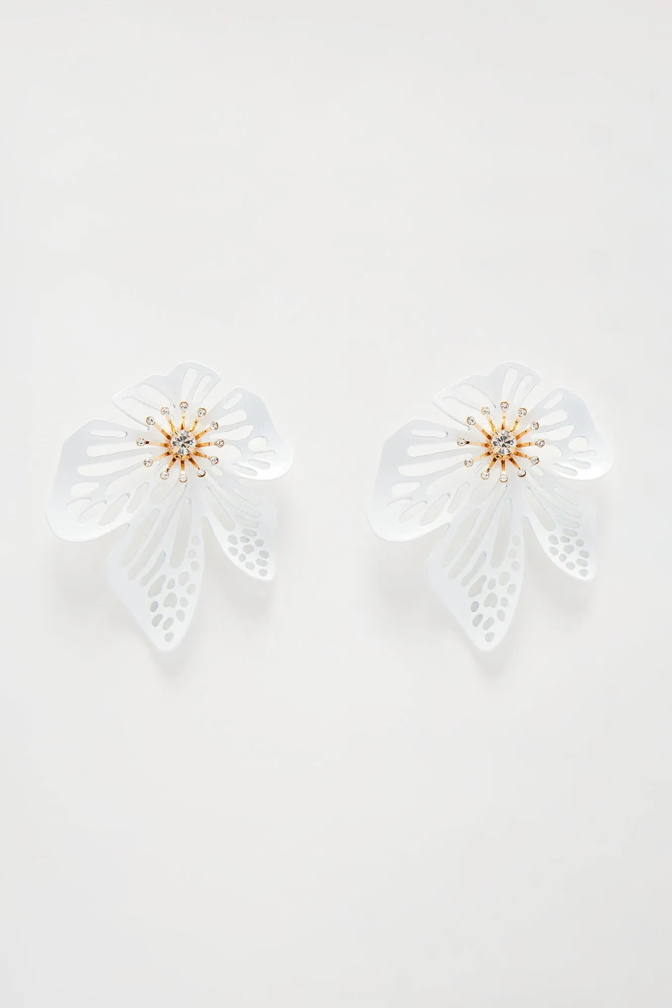 Maui Mommy Earrings - White sold by Fashion Nova product image thumbnail 3