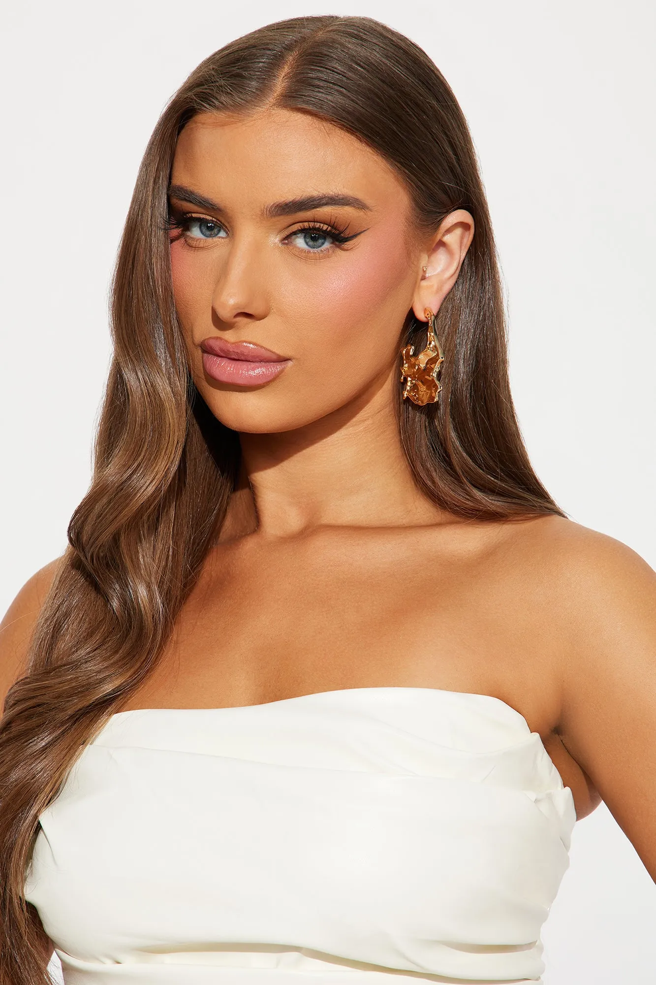 Root Of Life Earrings - Gold sold by Fashion Nova product image thumbnail 2