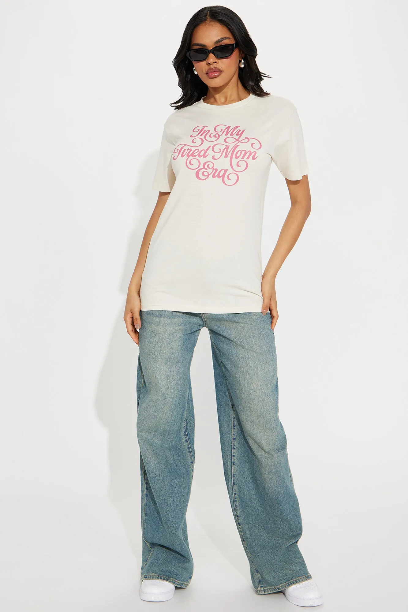 In My Tired Mom Era Tee - Beige sold by Fashion Nova product image thumbnail 2