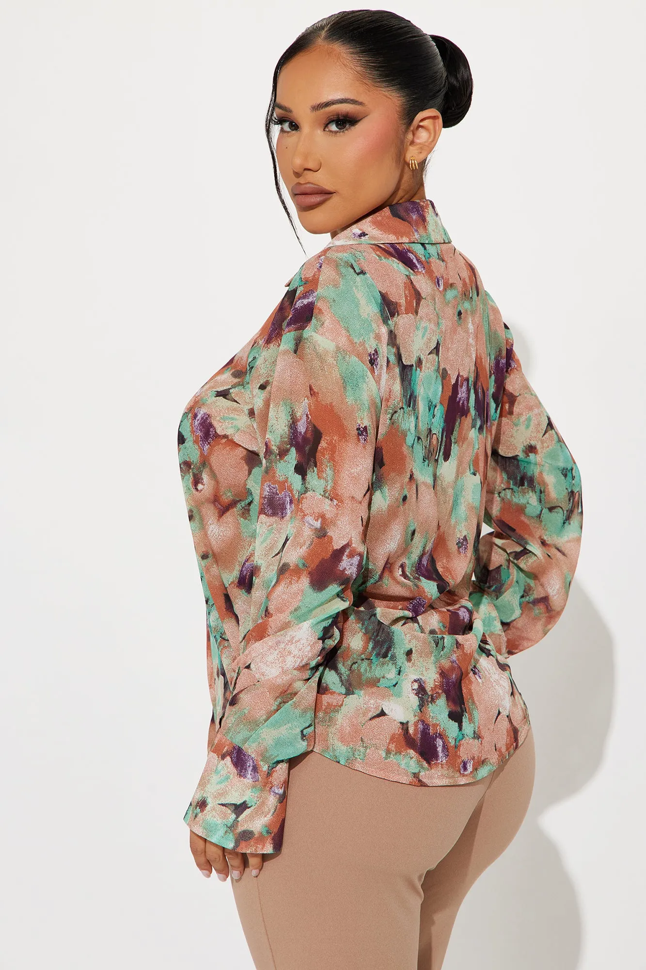 Ocean Eyes Shirt - Multi Color sold by Fashion Nova product image thumbnail 3