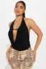 Buenos Aires Halter Top - Black sold by Fashion Nova
