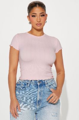 Sammy Seamless Top - Pink sold by Fashion Nova