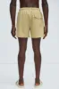Moving Onward Swim Trunks - Tan sold by Fashion Nova