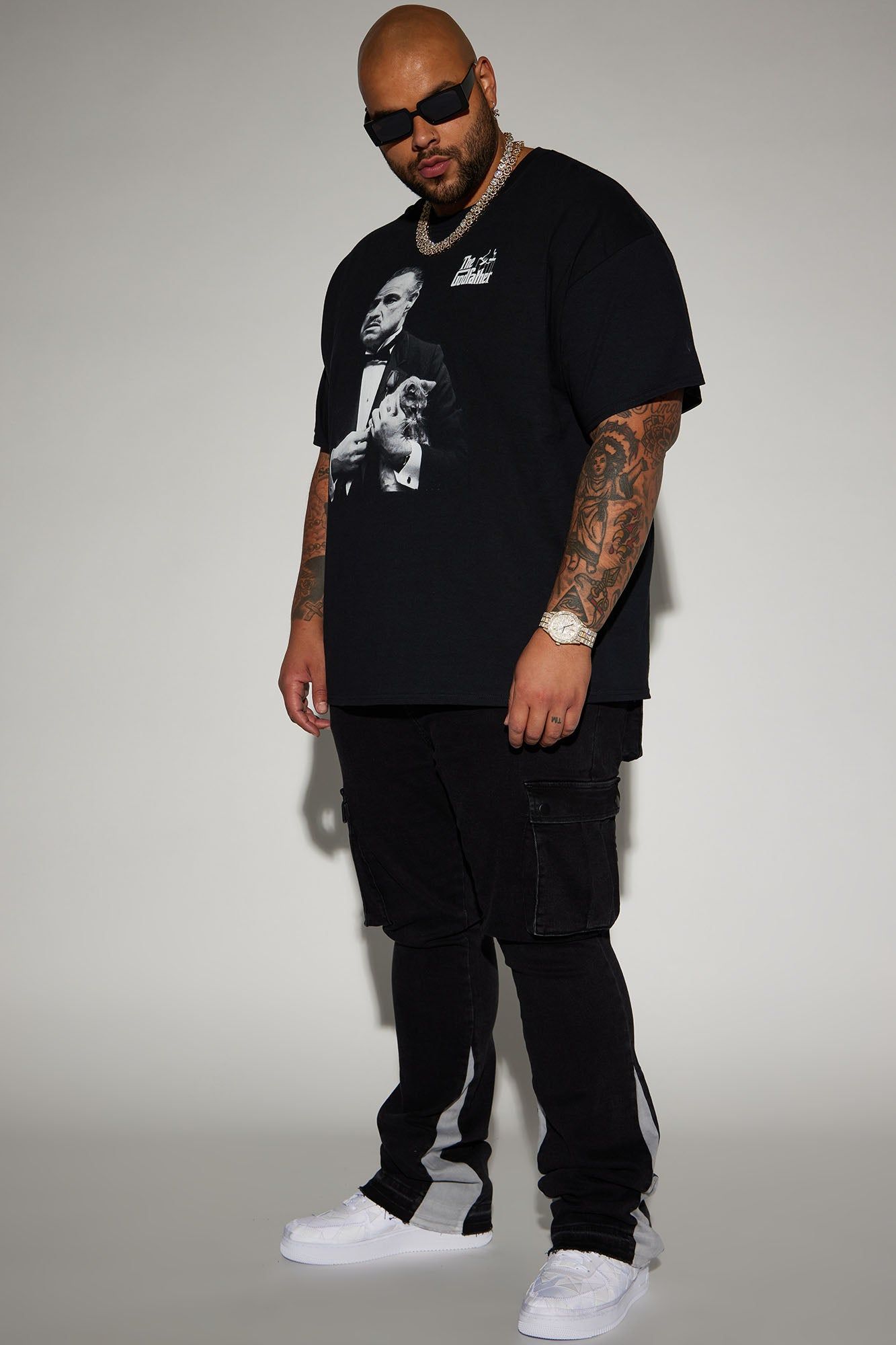 The Godfather Vito Short Sleeve Tee - Black sold by Fashion Nova product image thumbnail 5