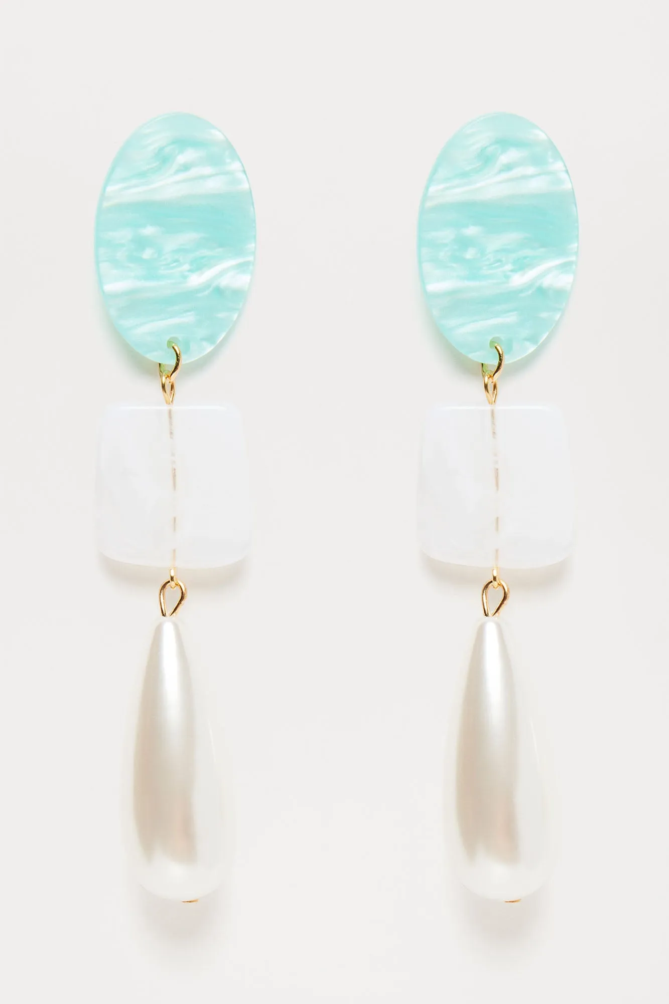 Lush Haven Earrings - Ivory/combo sold by Fashion Nova product image thumbnail 3