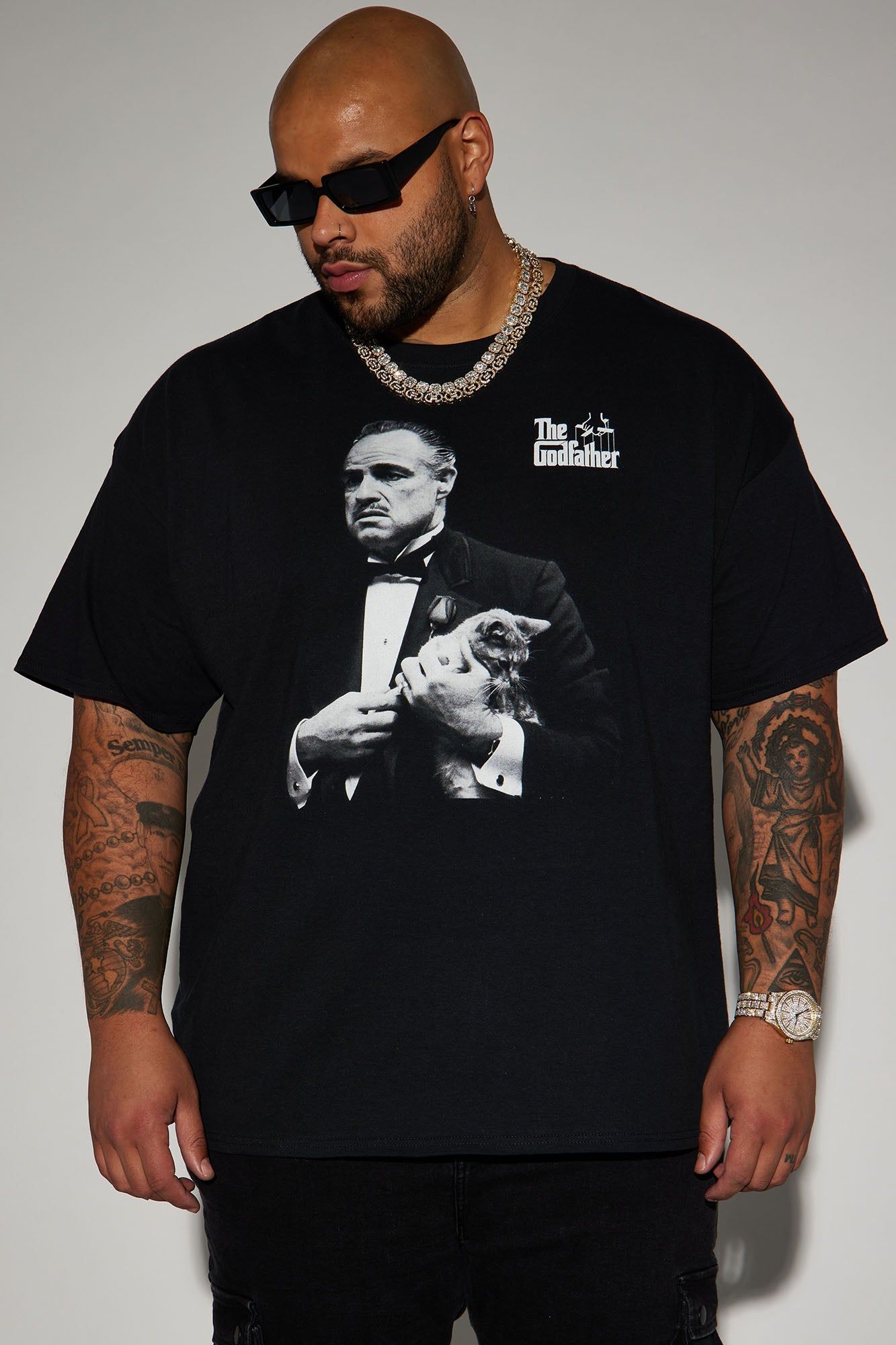 The Godfather Vito Short Sleeve Tee - Black sold by Fashion Nova product image thumbnail 2