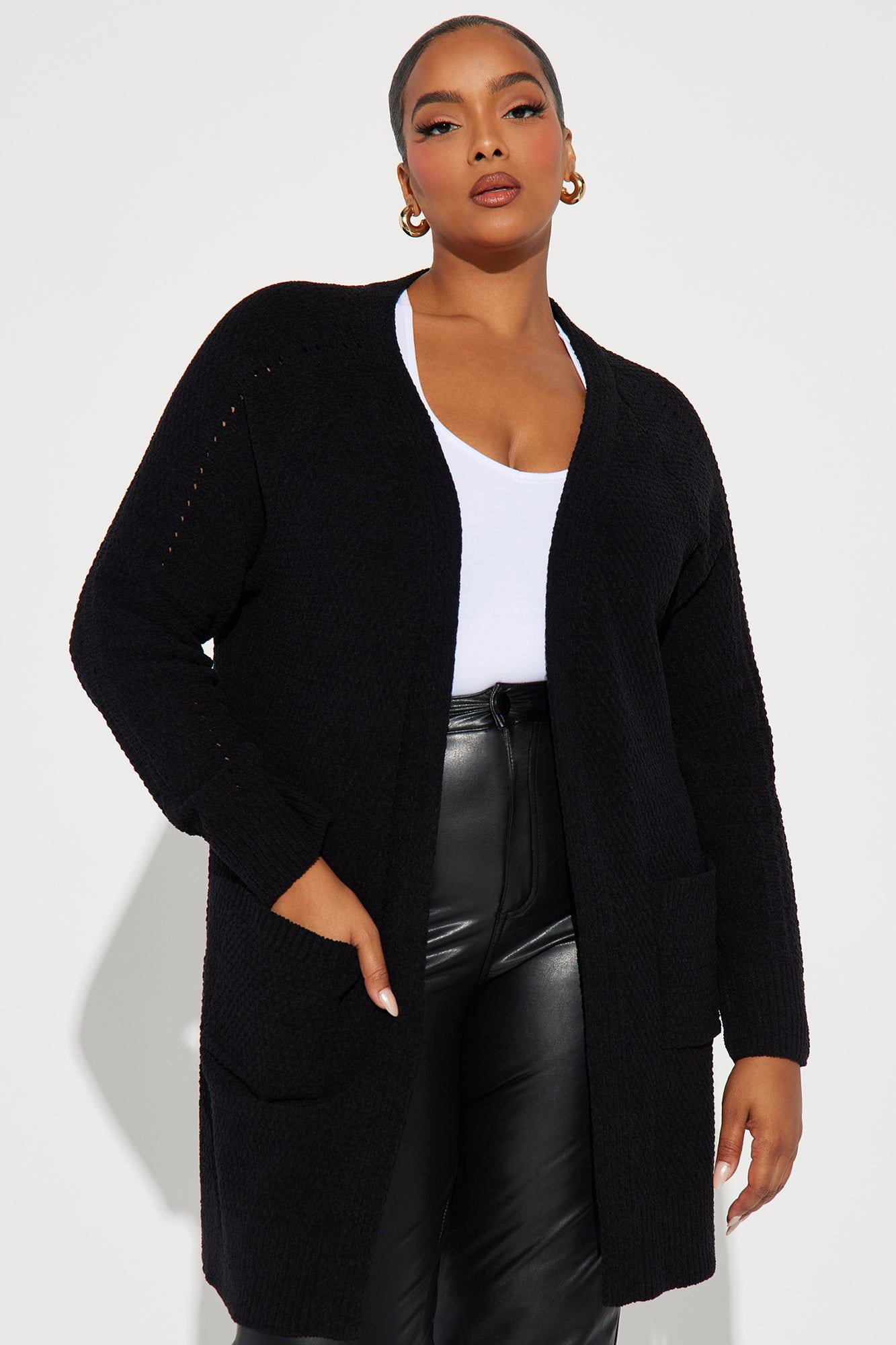Cartia Cardigan - Black sold by Fashion Nova product image thumbnail 4