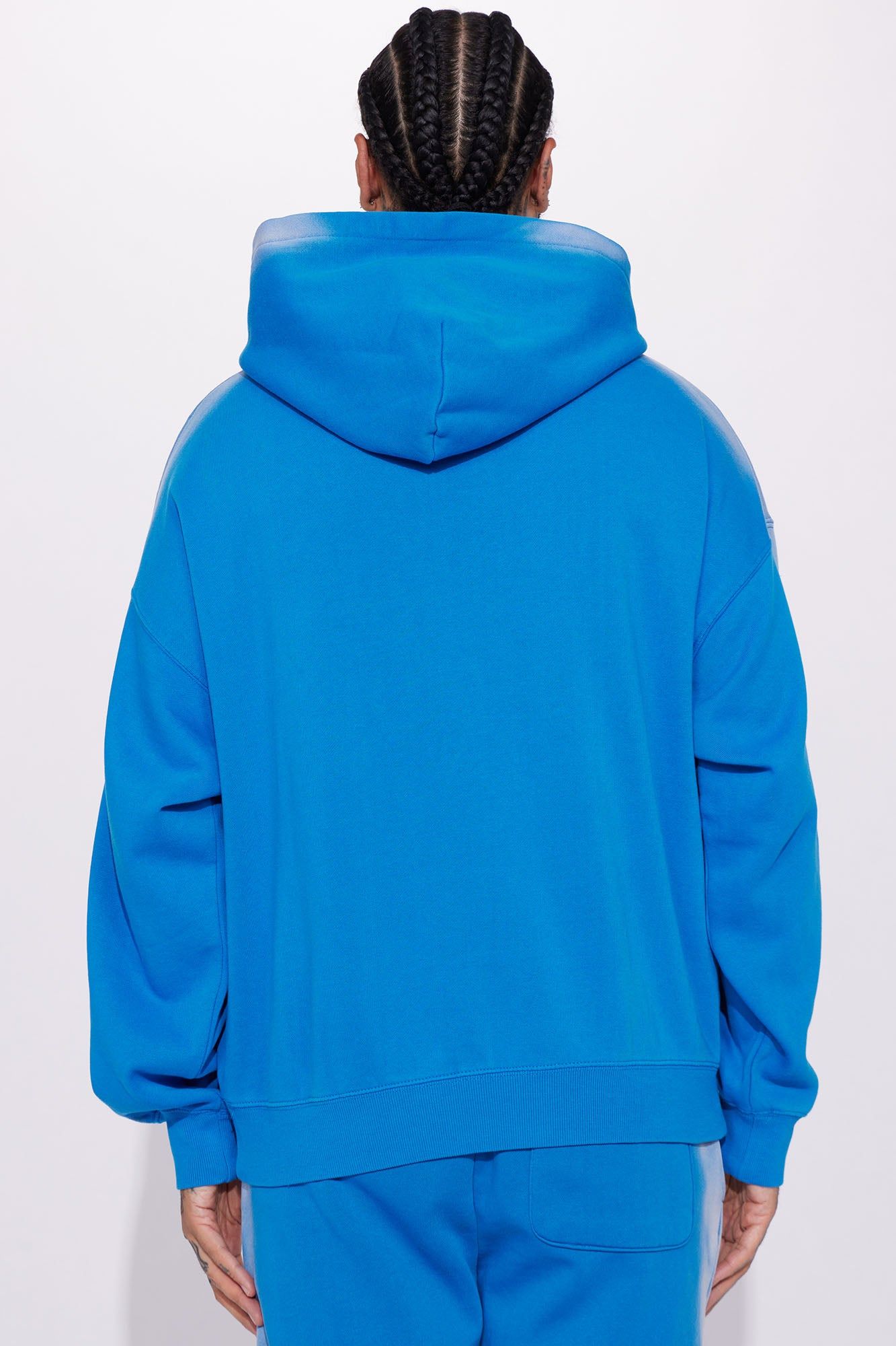 Tyson All You Oversize Hoodie - Blue sold by Fashion Nova product image thumbnail 5