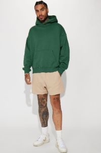 Tyson Oversized Heavyweight Hoodie - Hunter sold by Fashion Nova