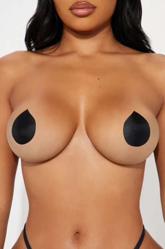Please Don't Embarrass Me Tear Drop Pasties 3 Pack - Black sold by Fashion Nova
