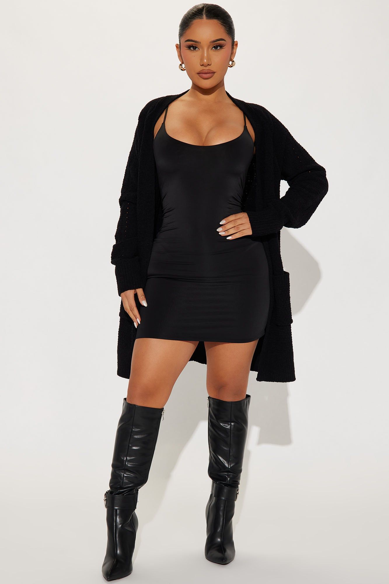 Cartia Cardigan - Black sold by Fashion Nova product image thumbnail 2