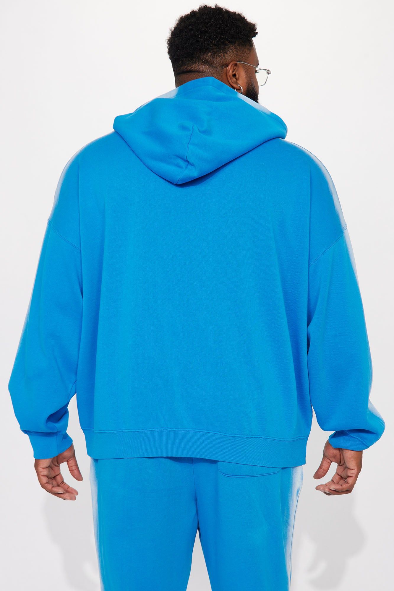 Tyson All You Oversize Hoodie - Blue sold by Fashion Nova product image thumbnail 7