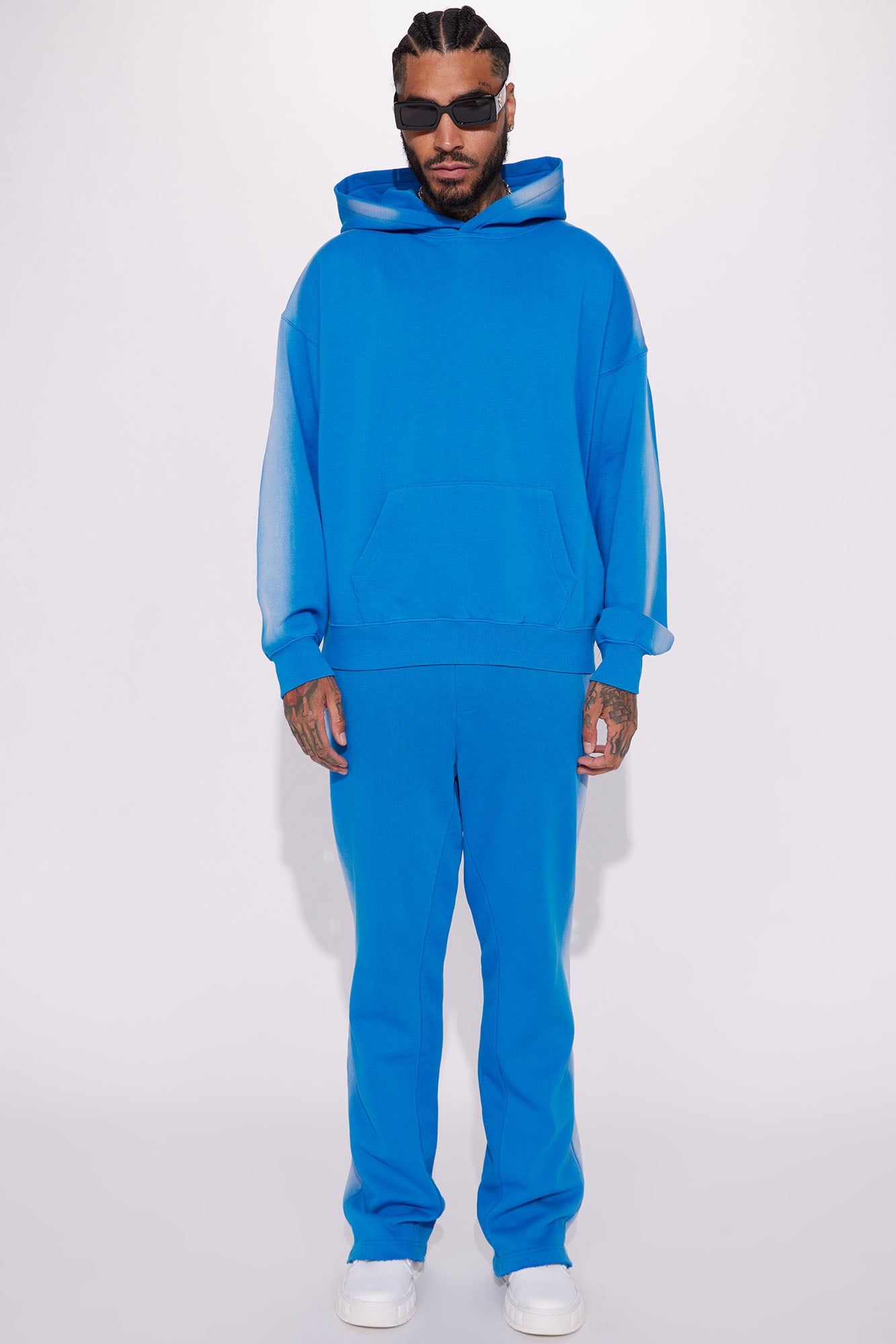 Tyson All You Oversize Hoodie - Blue sold by Fashion Nova product image thumbnail 3