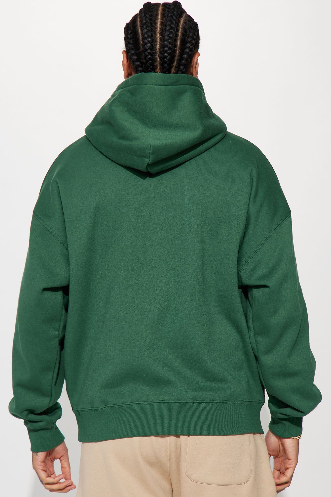 Tyson Oversized Heavyweight Hoodie - Hunter sold by Fashion Nova product image thumbnail 3