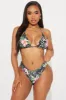 Vacations In Tulum 3 Piece Sunsuit Set - Black/combo sold by Fashion Nova