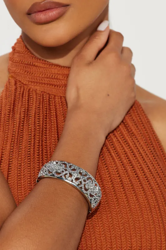 Elite Season Cuff - Silver sold by Fashion Nova