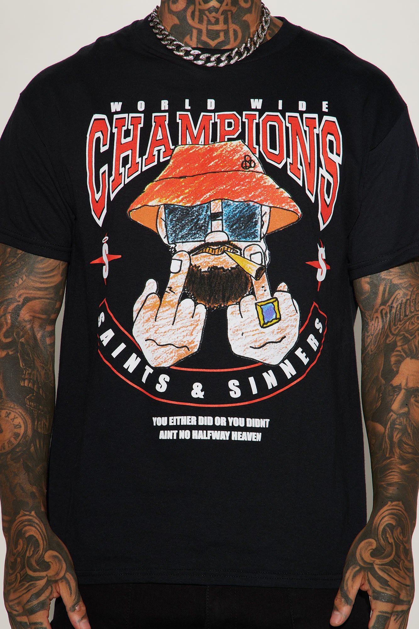 Still Winning Short Sleeve Tee - Black sold by Fashion Nova product image thumbnail 3