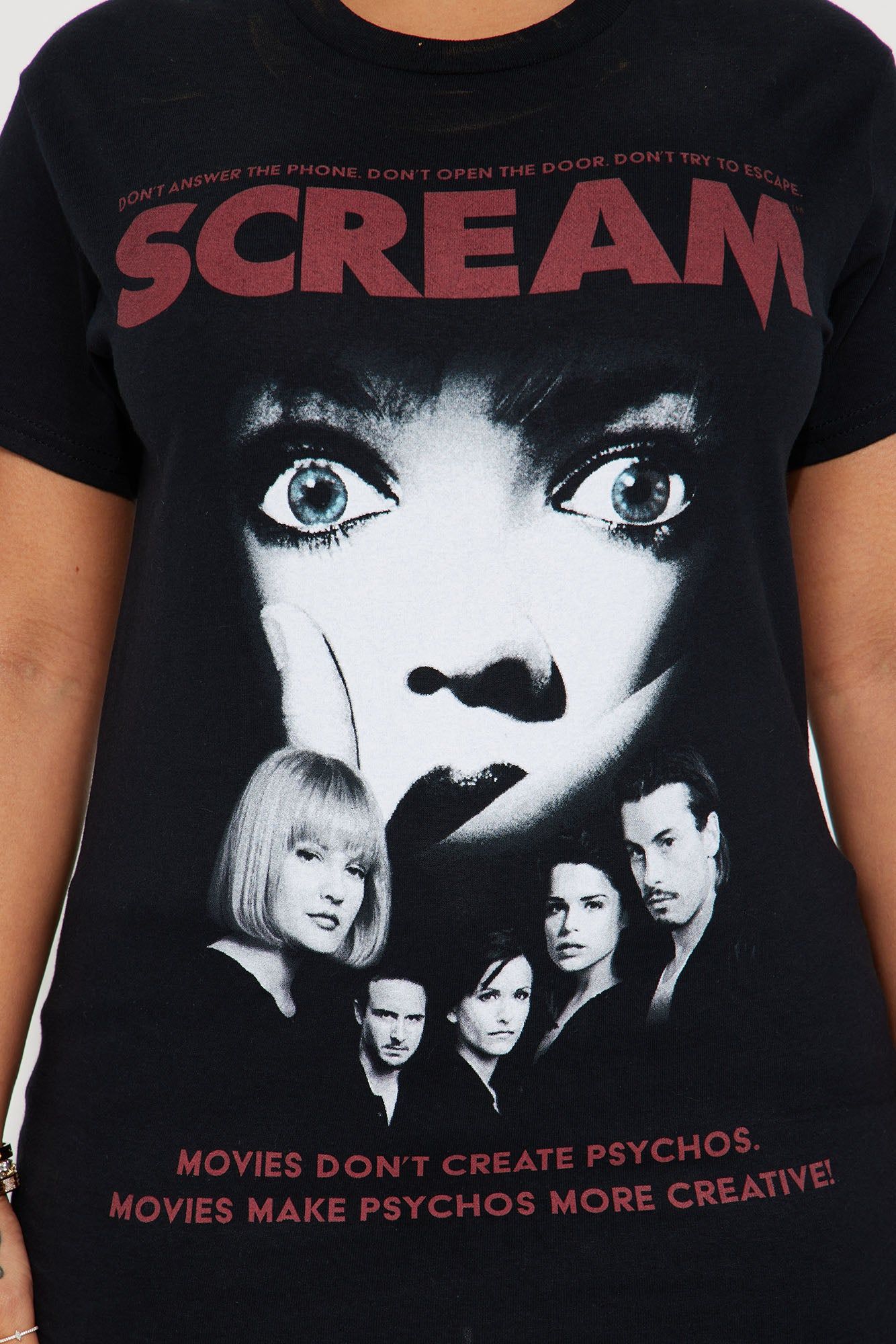 Scream Movie Graphic Tee - Black sold by Fashion Nova product image thumbnail 3
