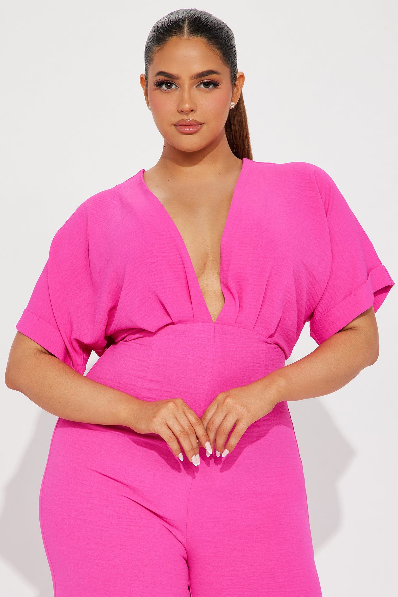 Mylah Jumpsuit - Hot Pink sold by Fashion Nova product image thumbnail 5