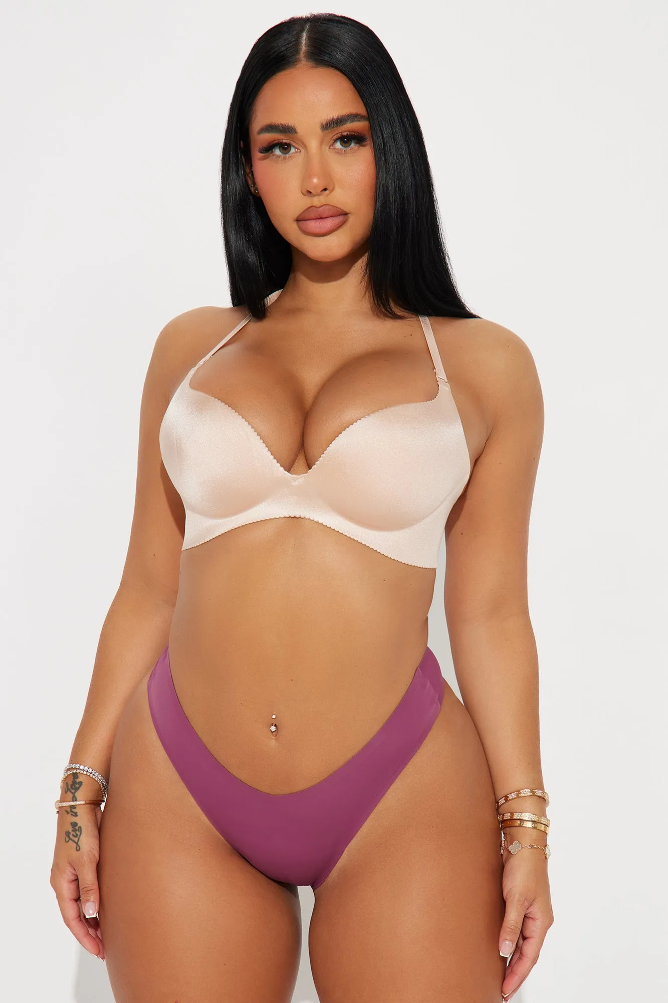 Crush On You V Front Thong Panty - Plum sold by Fashion Nova product image thumbnail 2