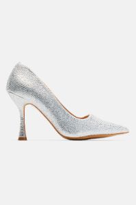 Search For Me Pumps - Silver sold by Fashion Nova
