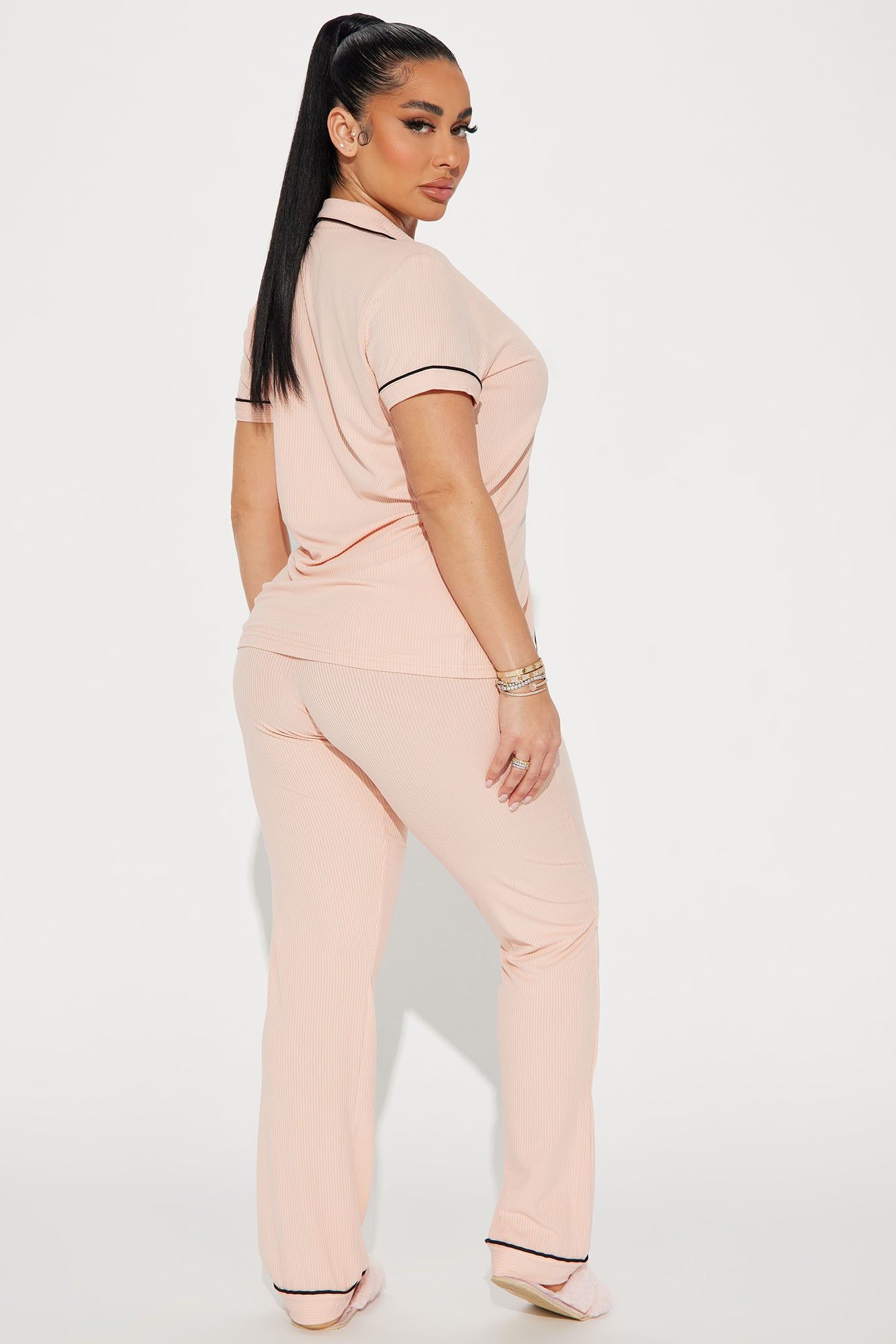 Snuggle Me PJ Pants Set - Caffe sold by Fashion Nova product image thumbnail 3