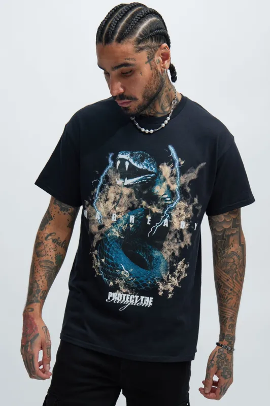 Protect The Kingdom Short Sleeve Tee - Black sold by Fashion Nova