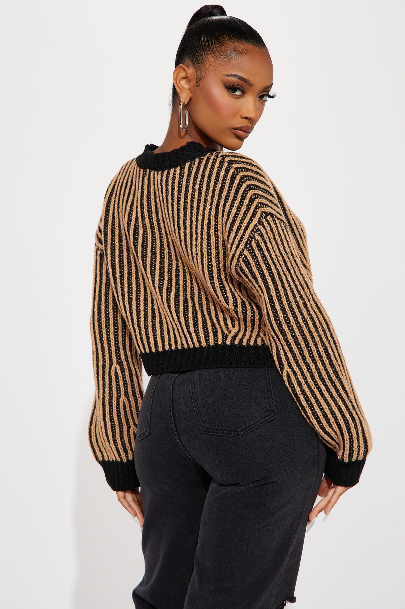 Motivated Mood Sweater - Black/combo sold by Fashion Nova product image thumbnail 3