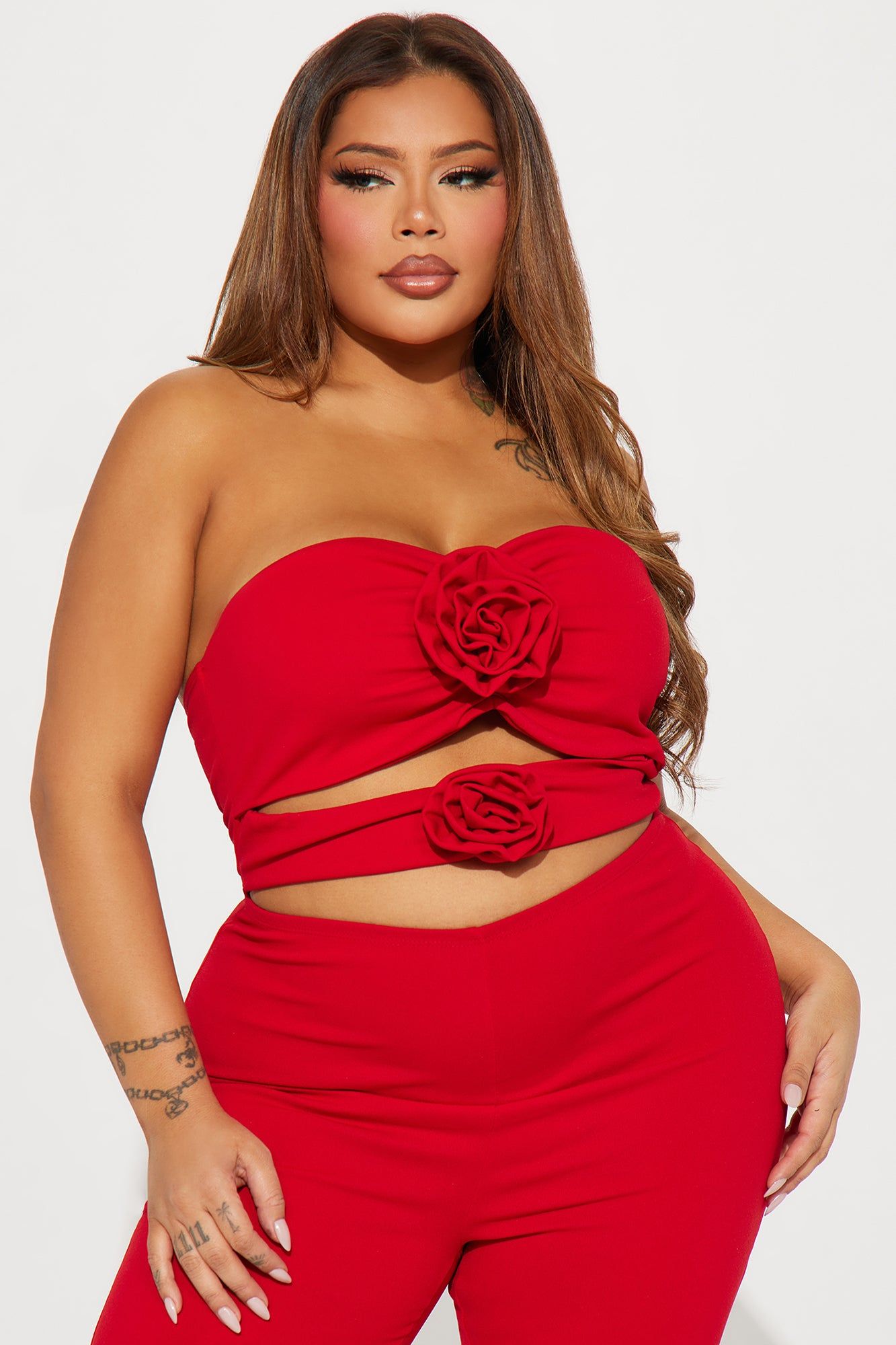 Bleeding Love Jumpsuit - Red sold by Fashion Nova product image thumbnail 5