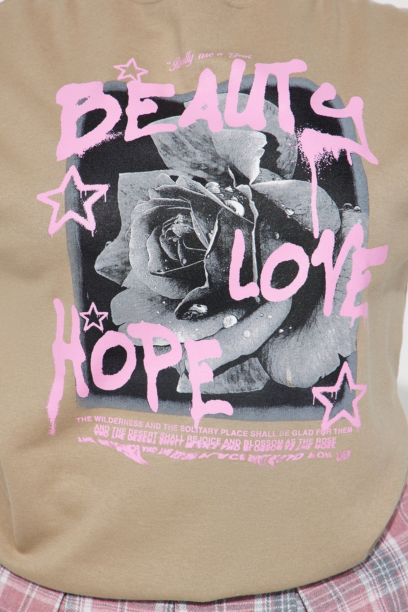 Beauty In All Places Sweatshirt - Taupe sold by Fashion Nova product image thumbnail 8