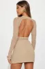 Dreamy Romance Lace Skirt Set - Taupe sold by Fashion Nova