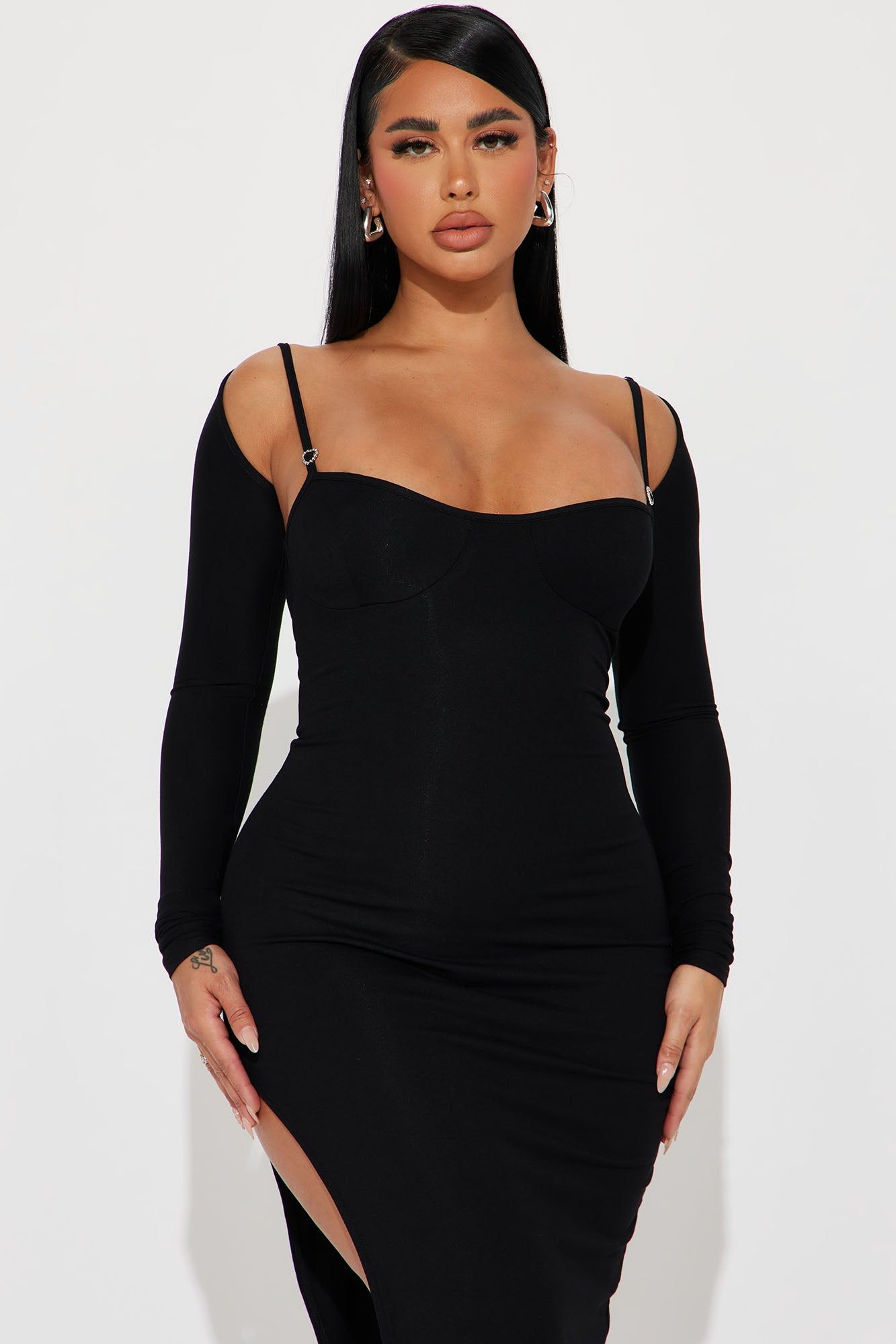 Patricia Maxi Dress Set - Black sold by Fashion Nova product image thumbnail 2