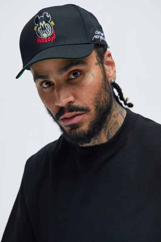 Wooow Snapback Hat - Black/Green sold by Fashion Nova