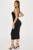 Ciantha Midi Dress - Black sold by Fashion Nova