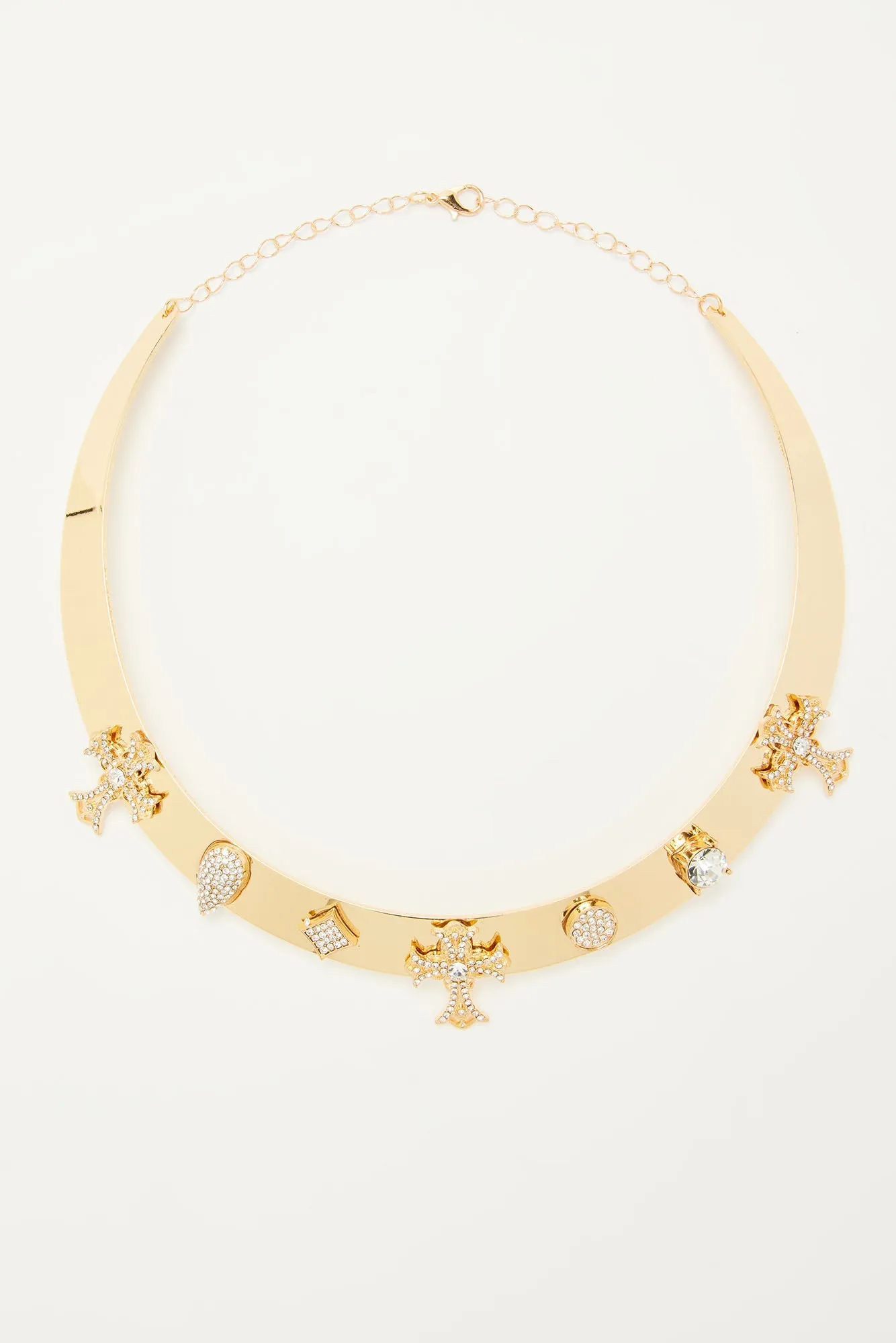 Fine And Divine Choker - Gold sold by Fashion Nova product image thumbnail 3