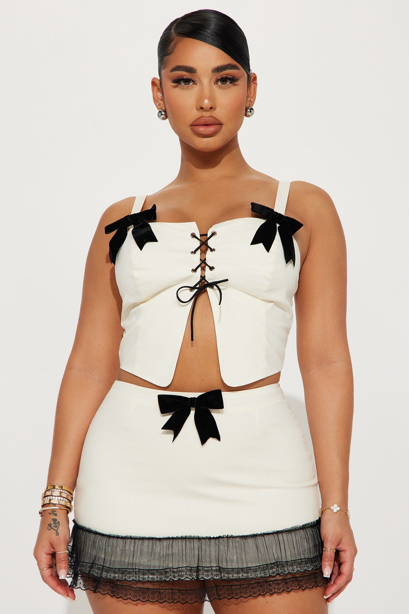Aubriella Skirt Set - Ivory sold by Fashion Nova product image thumbnail 2