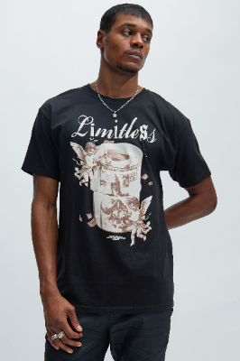 Limitless Hustle Short Sleeve Tee - Black sold by Fashion Nova