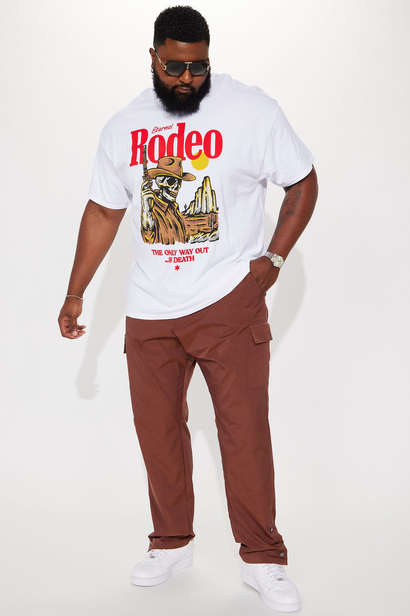 Prized Possession Nylon Pants - Brown sold by Fashion Nova product image thumbnail 8